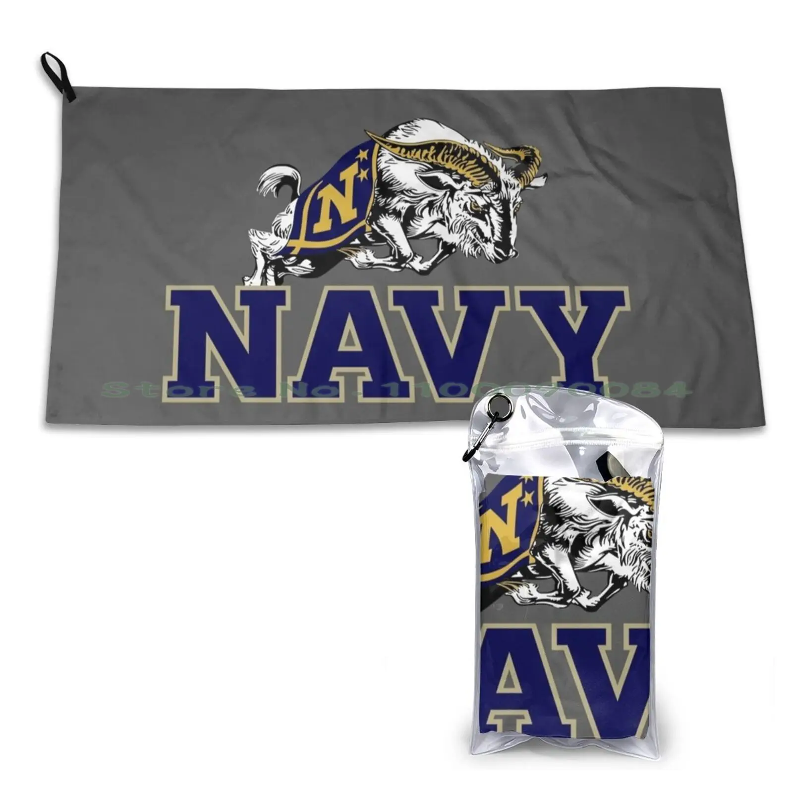 

Usna United States Naval Academy Bill The Goat Mascot Navy Quick Dry Towel Gym Sports Bath Portable Enigmaticone Annapolis Us