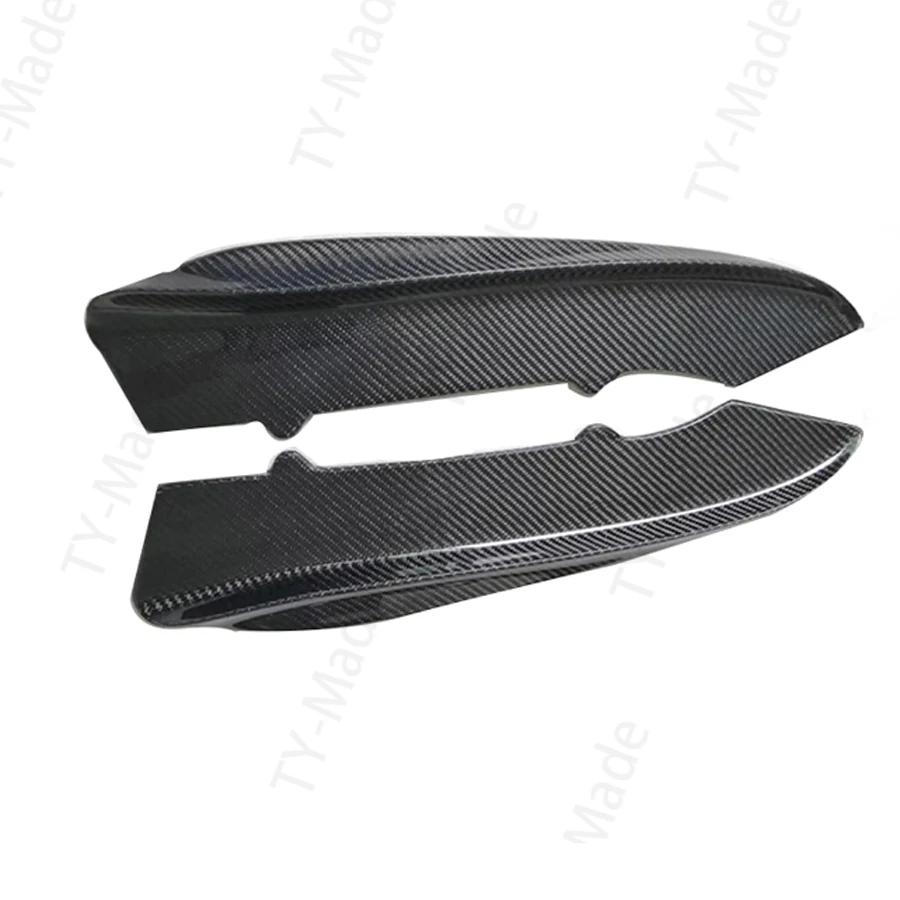 3 Series Carbon Fiber/FRP Rear Bumper Side Splitters Fins Spoiler Bumper Aprons for BMW E92 E93 M3 K Style 2009 2010 2011 2012