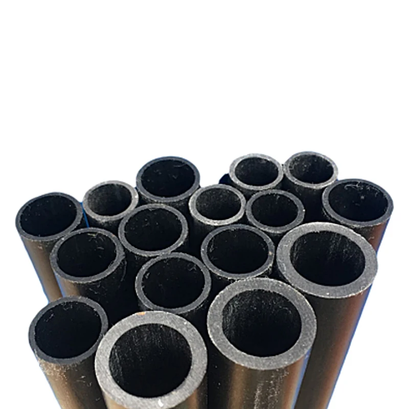 2Pcs/Lot Black Glass Fiber Tube OD 3mm 4 5 5.8 6 6.5 7 8 9.5 10 12 12.5 12.7 14 16 20 25mm Hollow Fiberglass Rod Length 500mm