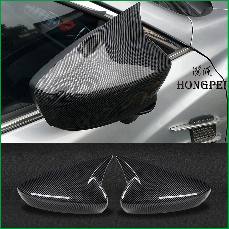 

Car Styling Door Rearview Mirror Housing decorate Rear-view Mirror Cover Sticker Trim For Mazda 6 M6 Atenza 2017 2018 2019 2020