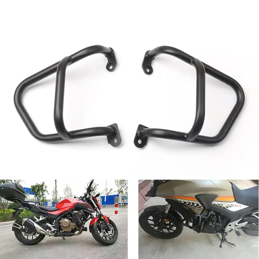 

Motorcycle Front Crash Bars Side Engine Guard Bumper Fit For Honda CB500X CB500F 2015 2016 2017 2018 2019