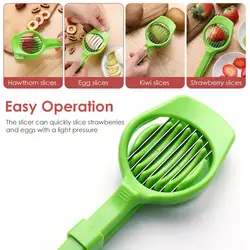 1pc Handheld Egg Slicer Mushroom Tomato Cutting Machine for Kitchen Accessories Vegetable Cutter Knife Gadget