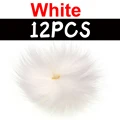 12 piezas blancas