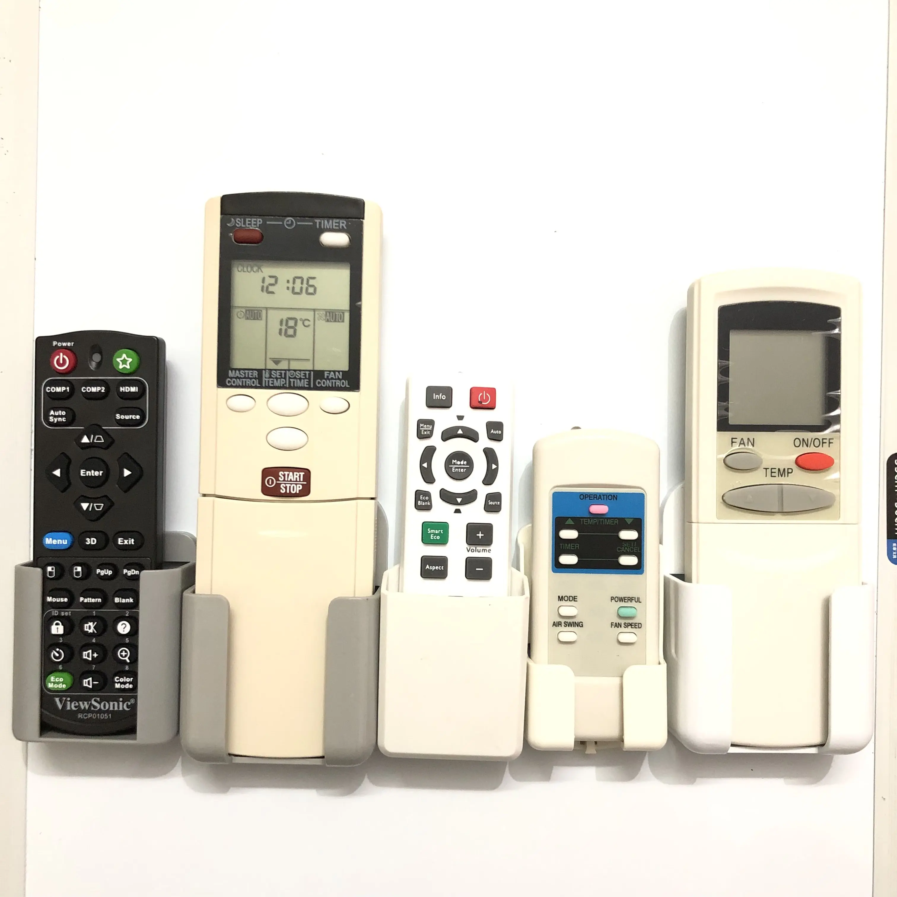 جديد مكيف التلفزيون DVD العارض الهواء جدار جبل حامل التحكم عن بعد الحائط شنت 53 مللي متر * 17 مللي متر 1 قطعة