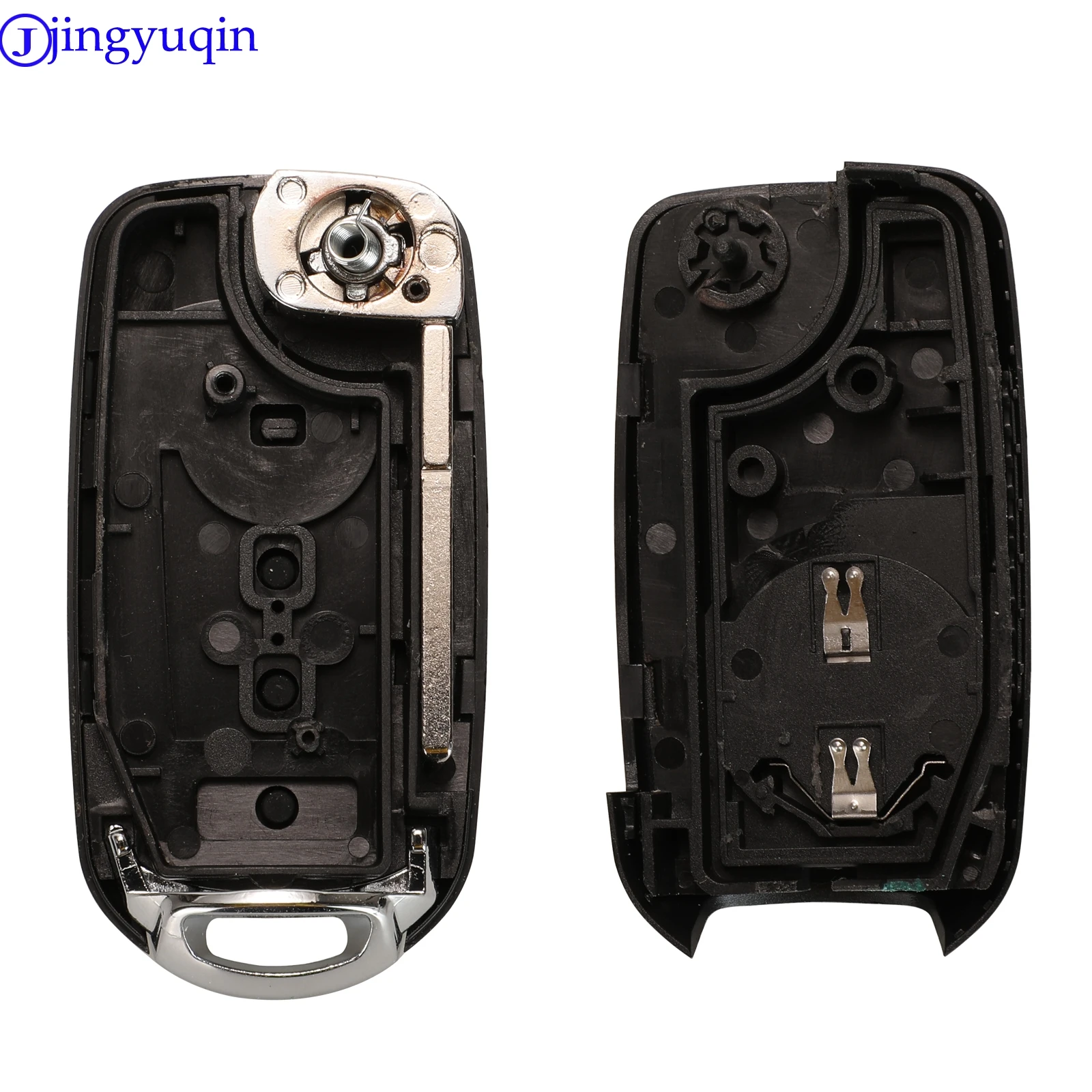 jingyuqin 3/4 Buttons PCF7938 434MHZ 4A Chip Remote Car Key For FIAT TIPO Toro 500X Nuovo Grazie Remote Control