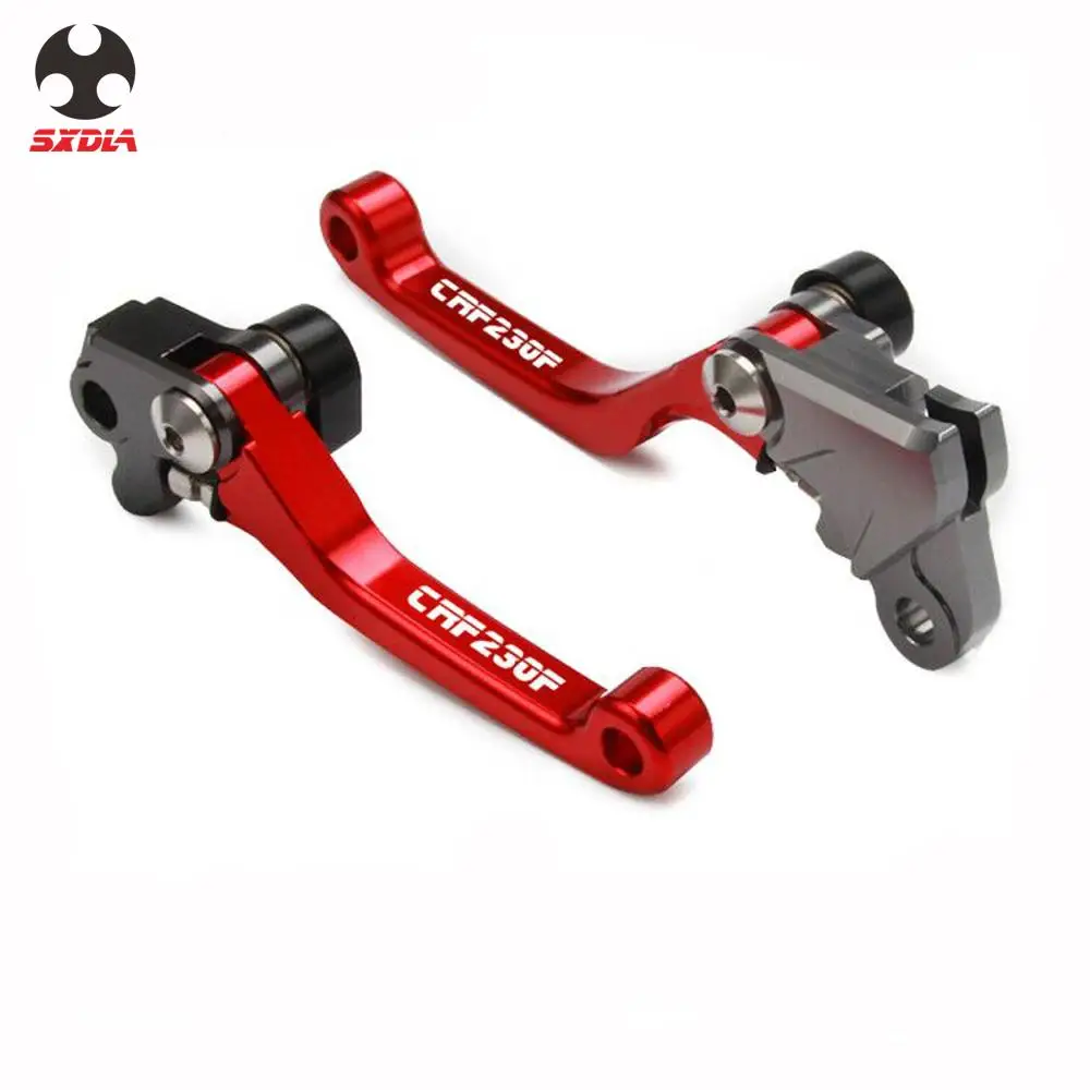 Motorcycle CNC Billet Foldable Pivot Clutch Brake Lever Handle For HONDA CRF150F CRF230F 03-17 CRF250F 19-20 CRF 150F 230F 250F