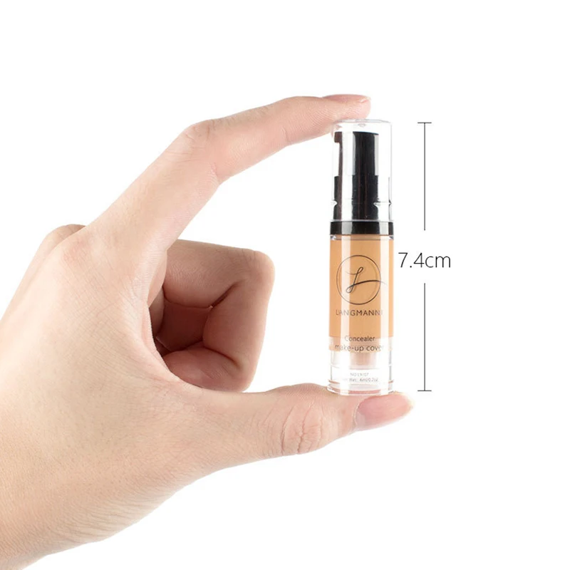 Long Lasting Concealer Matte Liquid Foundation Full Coverage Natural Base Makeup Foundation Cream Cosmetic Face Cream