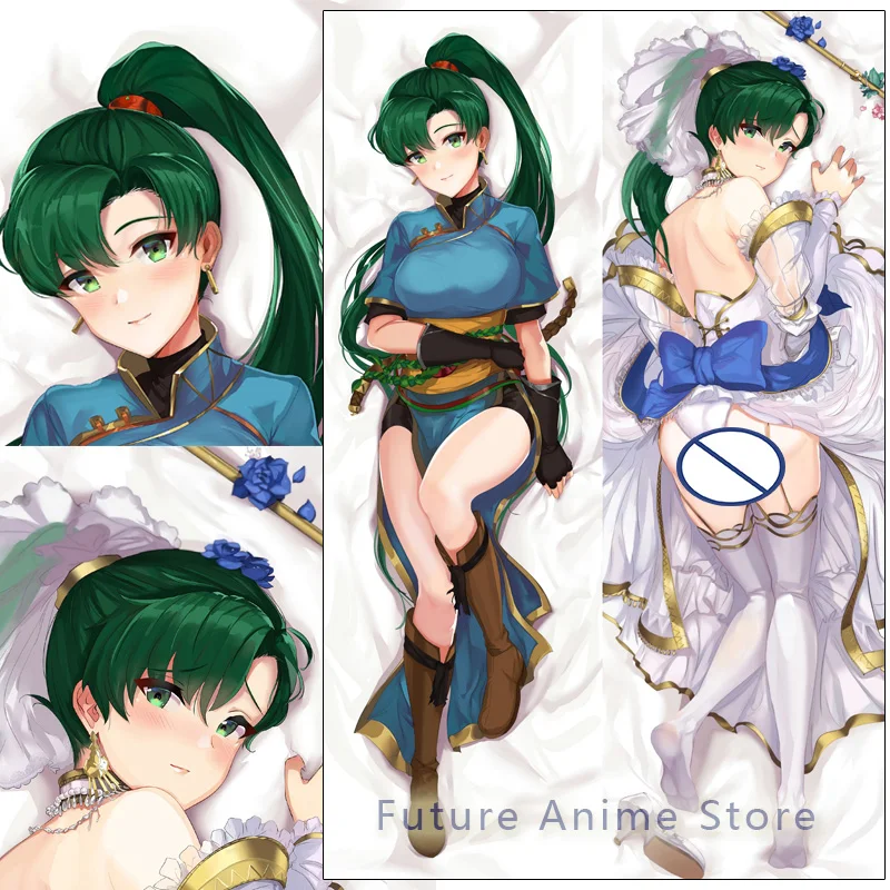 

Dakimakura Lyndis Fire Emblem Heroes FE Anime Double-sided Print Life-size Body Pillow Case