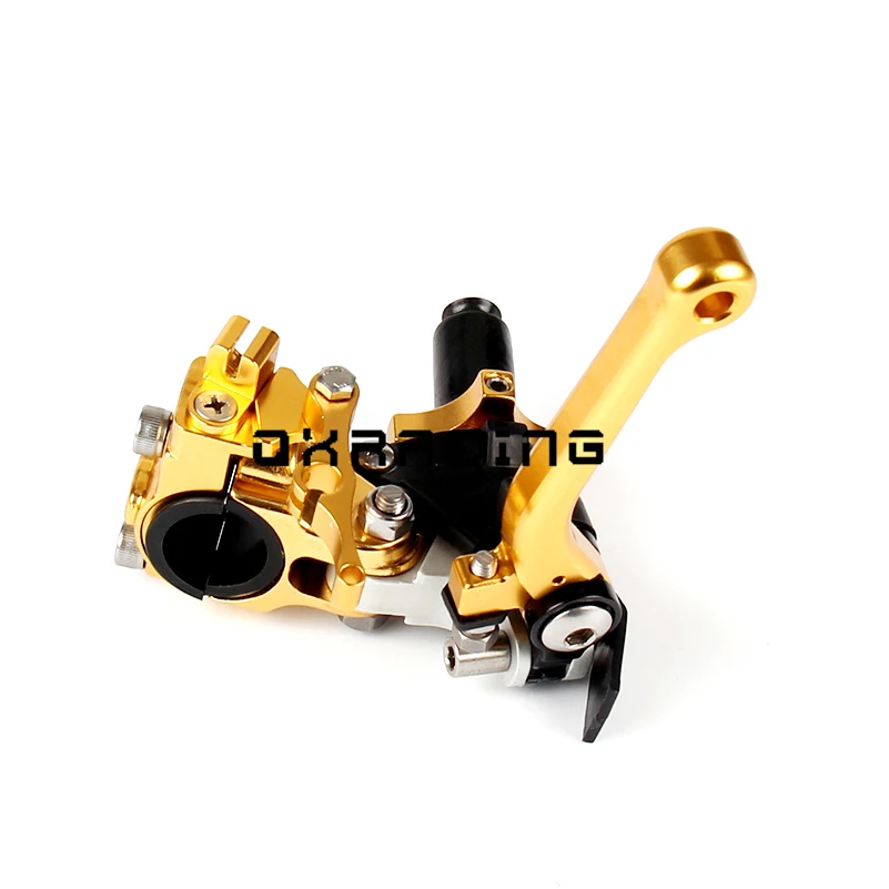 Universal Motorcycle CNC 270 degree\'s Folding Clutch Lever For CRF KLX YZF RMZ KAYO BSE Dirt Bike MX Motocross Enduro Off Road