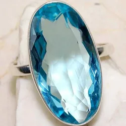 Fashion Jewelry Oval Cut Zircon Party Rings Wedding Engagement Gifts Ring Set for Women