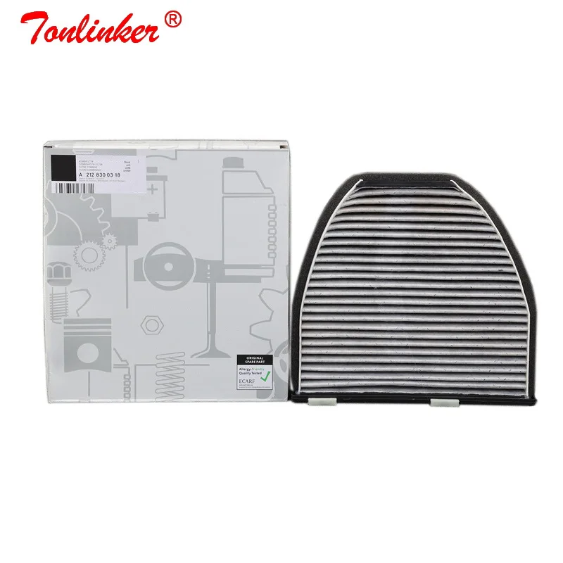 

Cabin Filter A2128300038 1Pcs For Mercedes Benz E-CLASS W212 S212 A207 C207 2009-2019 E200 E250 E300 E350 E400 E500 E63AMG Model