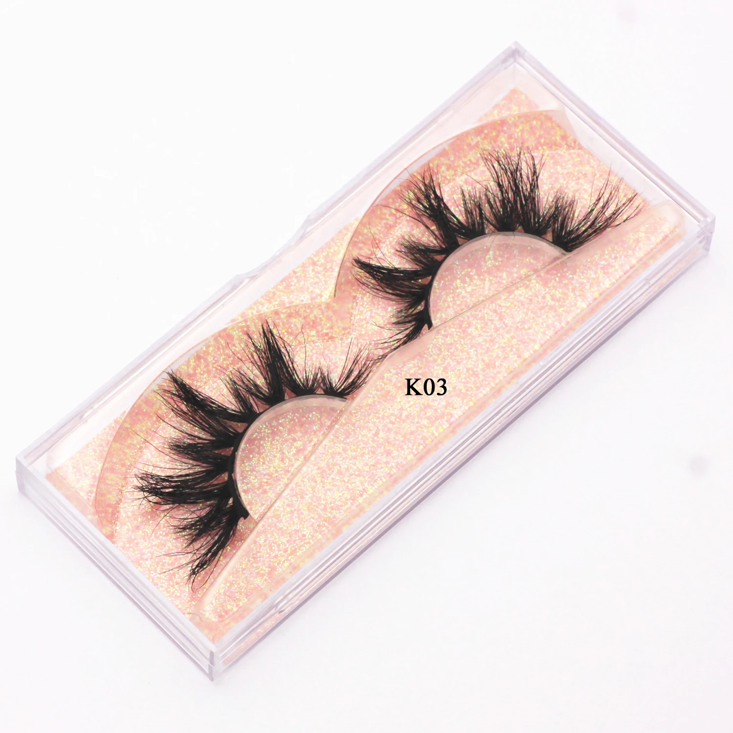 KEKEBAICHA นุ่ม3D Mink ขนตาปลอมขนตาปลอมธรรมชาติยาว Wispies Lashes Extension ธรรมชาติปริมาณความงาม Handmade Lash แต่งหน้า