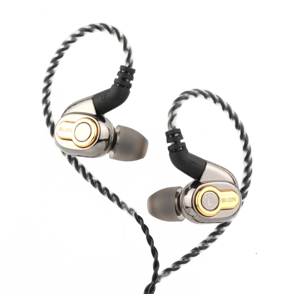 BLON BL05  In Ear HIFI Earphone 2nd  Generation 10mm CNT Diaphragm HiFi In-ear Earphone with 0.78mm 2Pin Detachable Cable