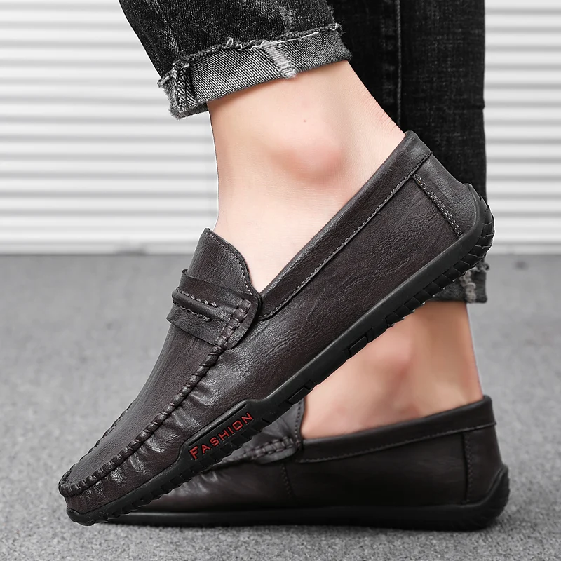 

Fashion Pointed Toe business Dress Shoes Men Loafers Leather Oxford Shoes for Men Formal Mariage slip on Wedding party Shoe