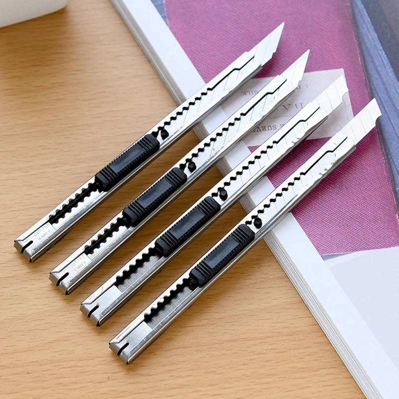 2Pcs/Lot Art Knife Letter Openers Utility Knife Paper And Office Knife Diy Cutter Knife Stationery School Tools Paper Cutter