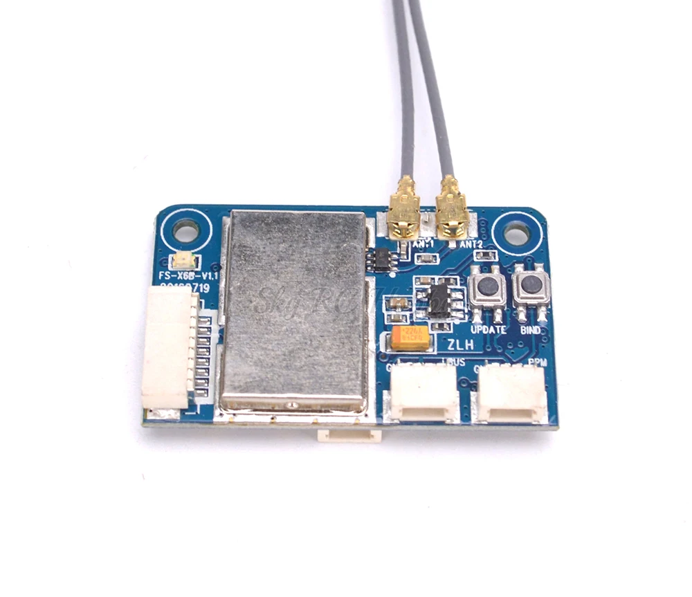 Oryginalny Flysky FS-X6B FS X6B 2.4G PPM i-bus 6CH odbiornik do zdalnie sterowanej Quadcopter FS-I6X FS-i4 FS-i6 FS-i6S nadajnik