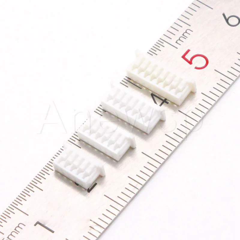 50PCS JST 1.25 Connector 1.25mm Pitch Housing Female Connectors 2P 3P 4P 5P 6P 7P 8P 9P 10P 11P 12P Plastic Shell
