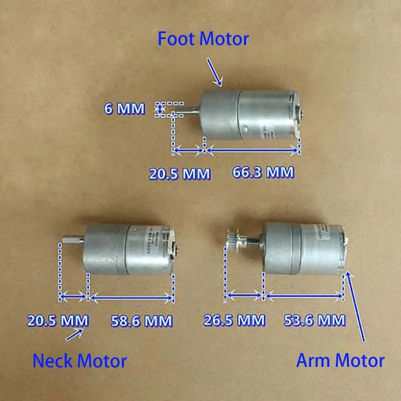 

Brushless DC Gear Motor Metal Gear Ball Bearing Robot Motor Gearbox Adjustable Speed Forward and Reverse CW/CCW,DIY Robot