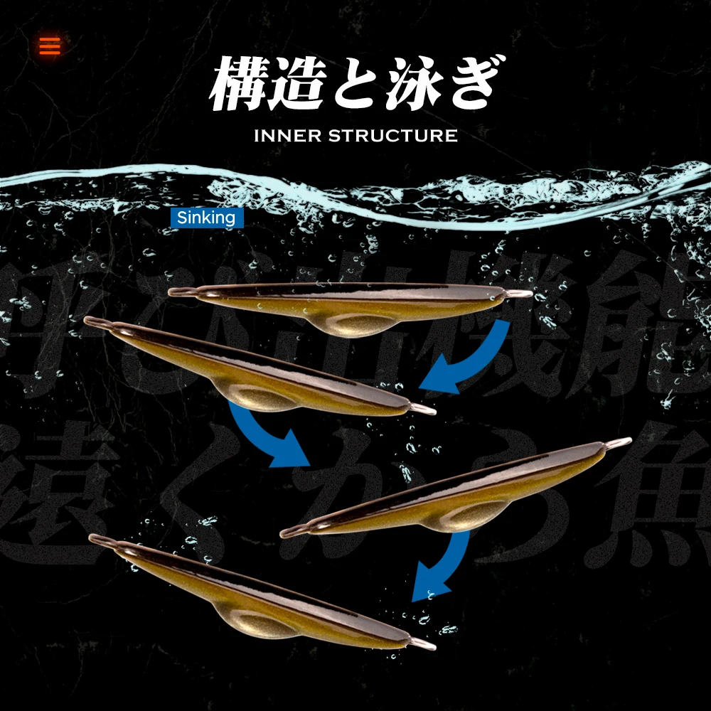 Hunthouse SeaRide Micro Jig Señuelo hundimiento lento para trucha
