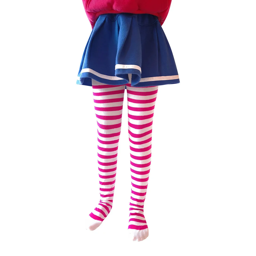 Halloween-Mädchen Gestreifte Strumpfhose Festtagsparty-Kostüm-Requisiten Strumpfhose Kinder-Strumpfhosen Dünne Strümpfe Mädchen-Accessoires – Detail 14
