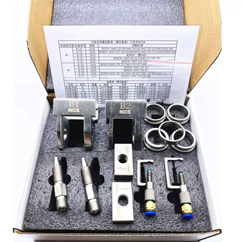 DLA BOSCH Wszystkie wtryskiwacze CRIN Diesel Common Rail Wtryskiwacz Zacisk Uchwyt Adapter Test Zestawy narzędzi naprawczych