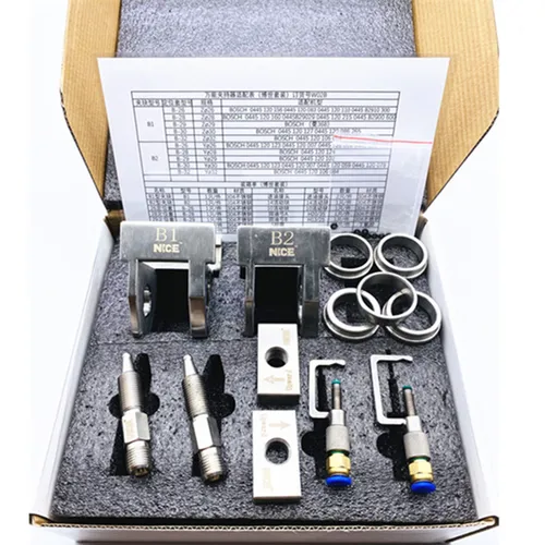 Imagen 1 del producto Para BOSCH todos los inyectores CRIN diésel Common Rail inyector abrazadera accesorio adaptador prueba juegos de herramientas de reparación