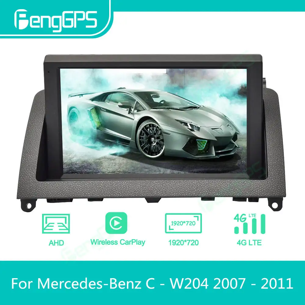 Car Multimedia Player Android Car Radio For Mercedes-Benz C - W204 2007 - 2011 ​Autoradio Stereo GPS Navi Screen DVD Head Unit