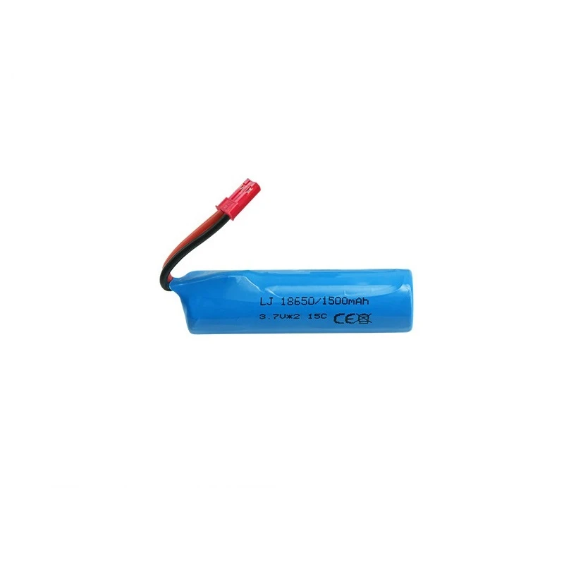 3.7V 1500mAh 18650 Battery For Rc Helicopter Airplanes Car Boat Gun Tank Toys Battery With charger 3.7v Li-ion battery JST