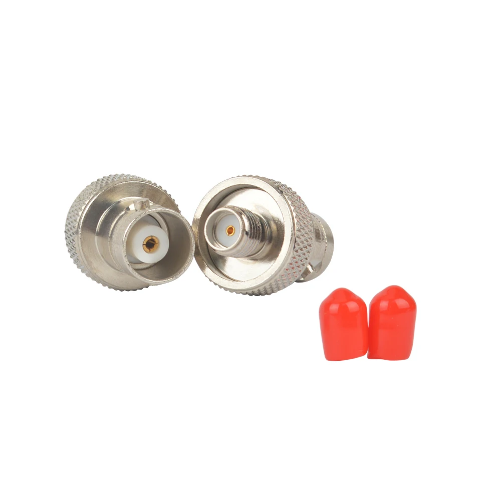 2 Pieces N - SMA adapter N Male plug to SMA Female Jack straight RF Coaxial Adapter Jack Connector