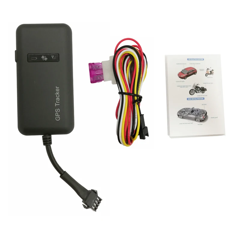 Rastreador GPS para coche, localizador Global, Monitor de seguimiento en tiempo Real GT02D para coche y motocicleta, accesorios de seguimiento en