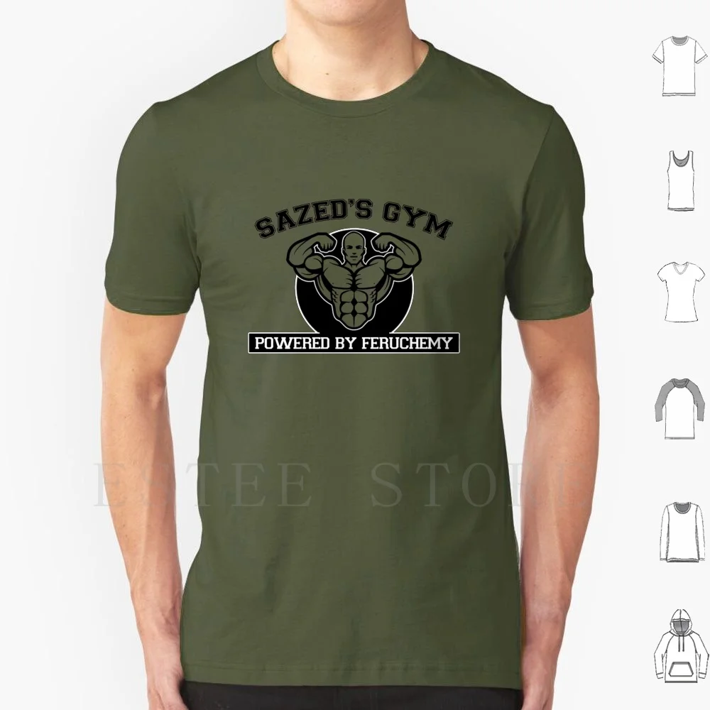 Sazed's Gym T Shirt Print Cotton Sazed Mistborn Feruchemy Brandon Sanderson Cosmere Vin Elend