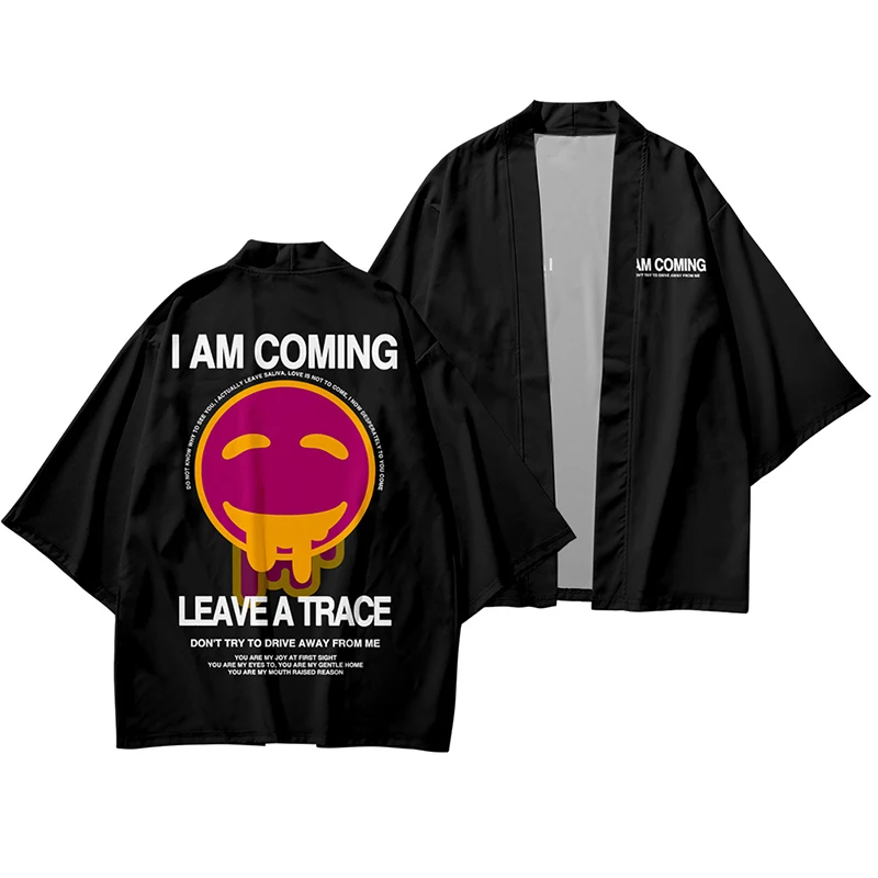 Funny I Am Coming Kimono Shirt 3d Print Cloak Fashion Men Women Seven Point Sleeve Tops Casual Unisex Cardigan Jacket Streetwear