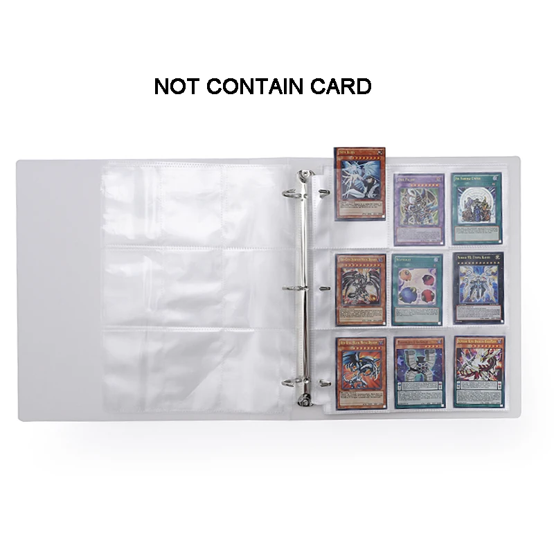 Cards Holder Albums With 20 Pages For 6.7*9.2cm Board Game Cards Album Book Sleeve Holder