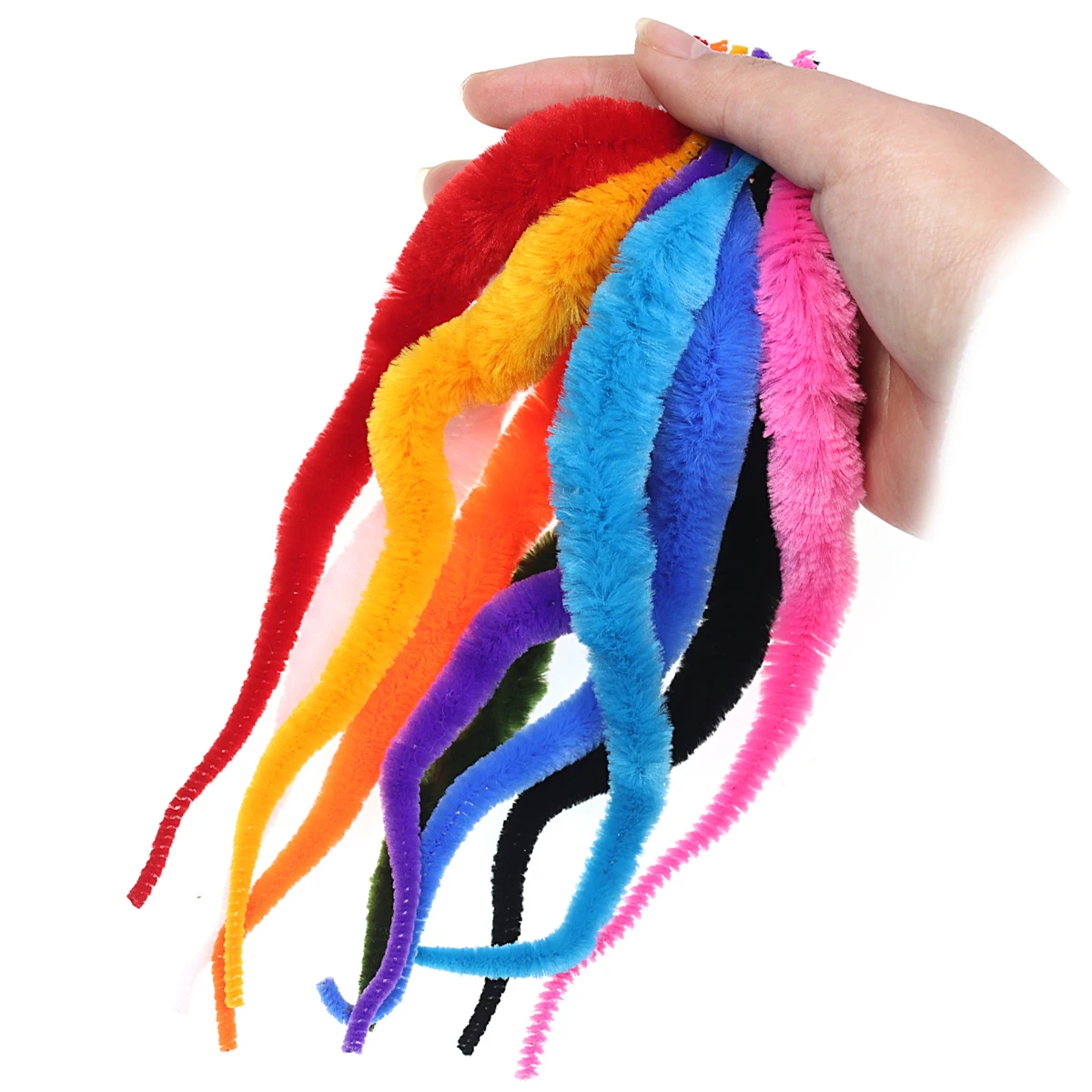 Wifreo 5pc/pa L Fly Tying Magnum Dragon Tails Pike Mustky Steelhead Saltwater Fly Snake Wiggle Tail Tying Tail Material Chenille image 5