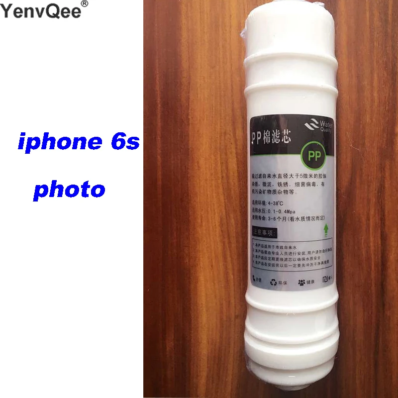 CARTUCCIA FILTRO Acqua DA 10 POLLICI 5 MICRON PPF/SEDIMENTO con 2 raccordi Cartuccia filtro depuratore d'acqua Acquario OSMOSIS REVERSE