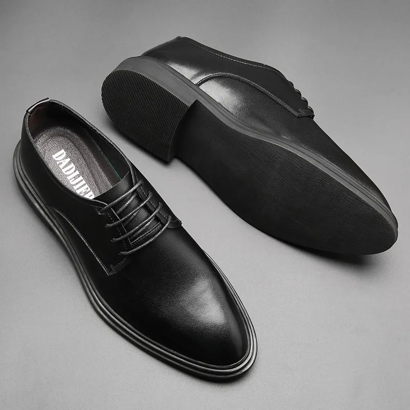 Brand Men Simple Lightweight Men Classic Derby Shoes Male Business Dress Formal Shoes  formal shoes men