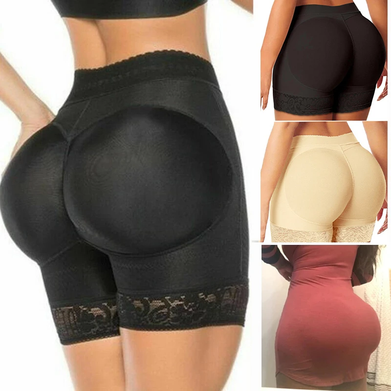 Shapewear with Padding on the Buttocks and Hips Women Butt Lifter Padded Panties Body Shaper Underwear Enhancer Control Fake ASS