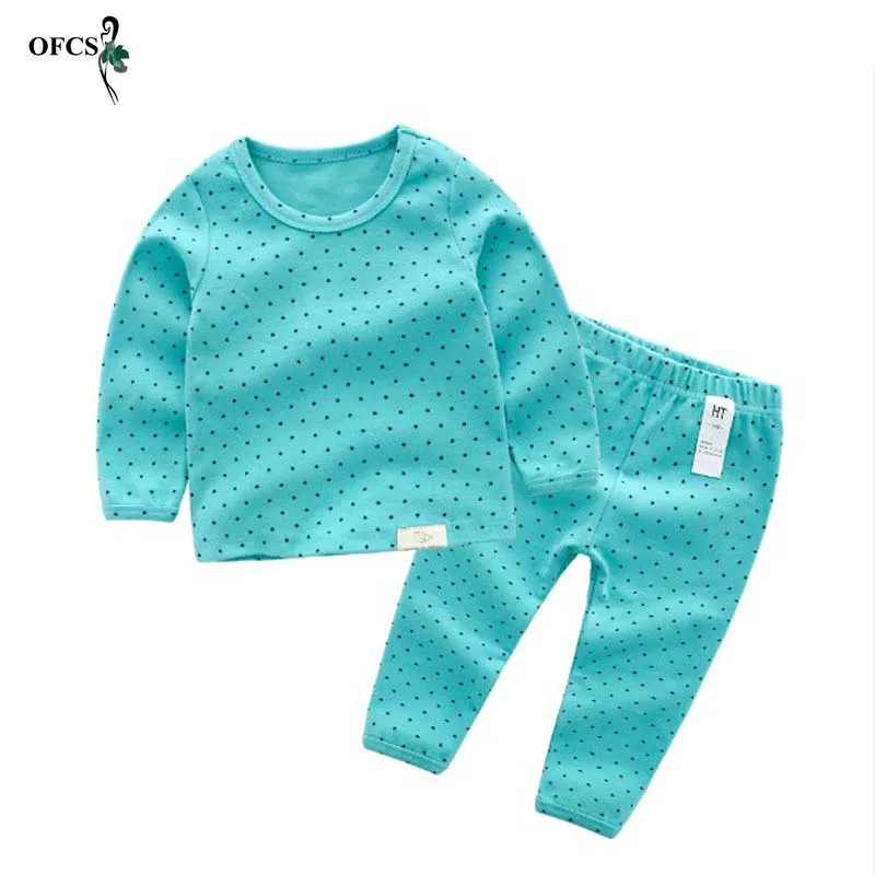 

Children's Clothes Warm Cotton Suits Kid Girls Underwear Boys Long Sleeve Sweatshirt + Pants Trousers 2Pcs/Set Kids Clothes 2-12