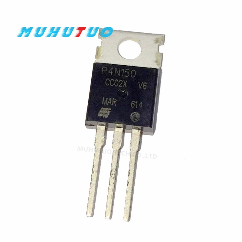 

5PCS P4N150 TO220 STP4N150 MOSFET N-CH 1500V 4A TO-220