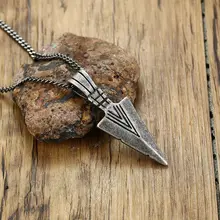 Men's Arrowhead Necklace #6