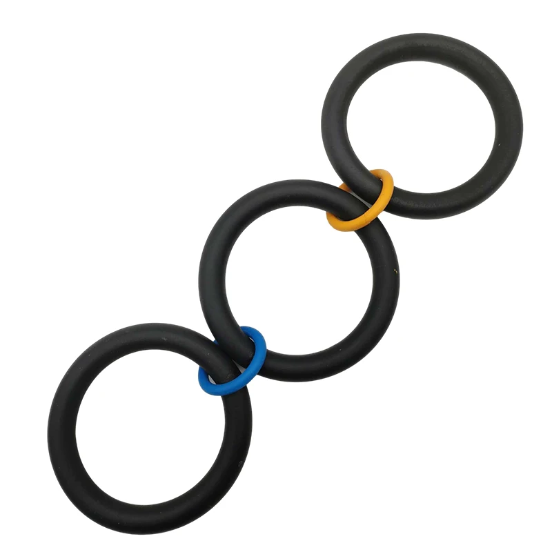 UKEBAY Handmade Rubber Bangles For Female Black Chain Simple Statement Bracelets Gothic Jewelry Party Accessories Bracelet Gifts