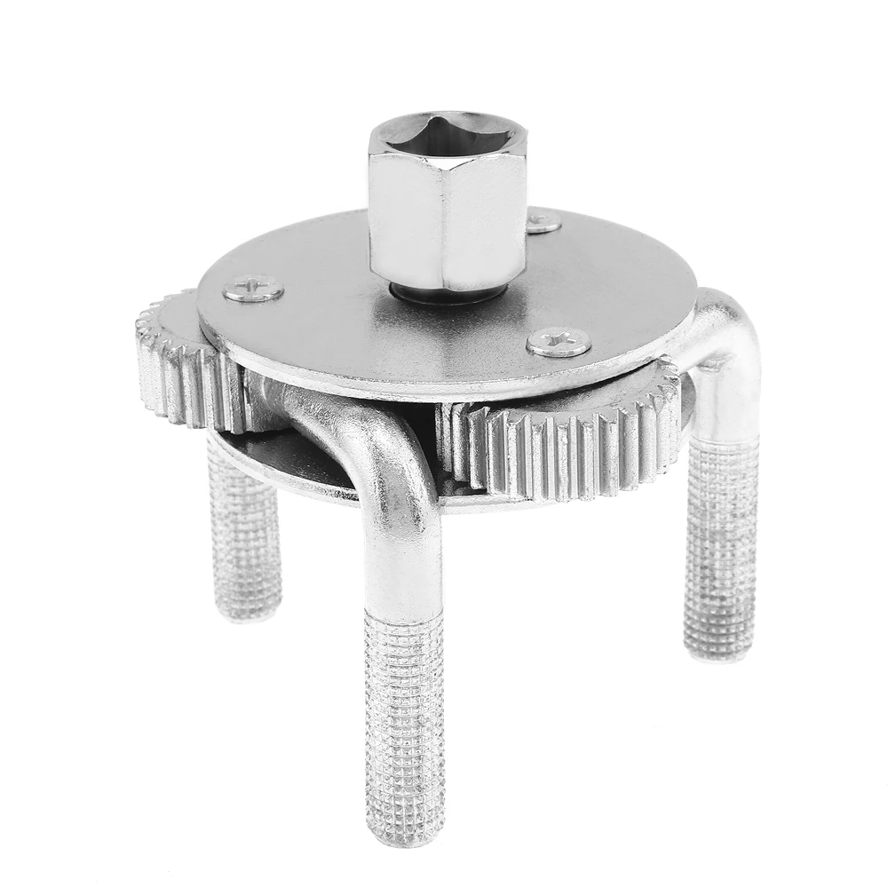 69-130mm Wrench Adjustable Round Three-Claw Filter Wrench Two Way Oil Filter Wrench for Car Trucks  Wrench Accessories