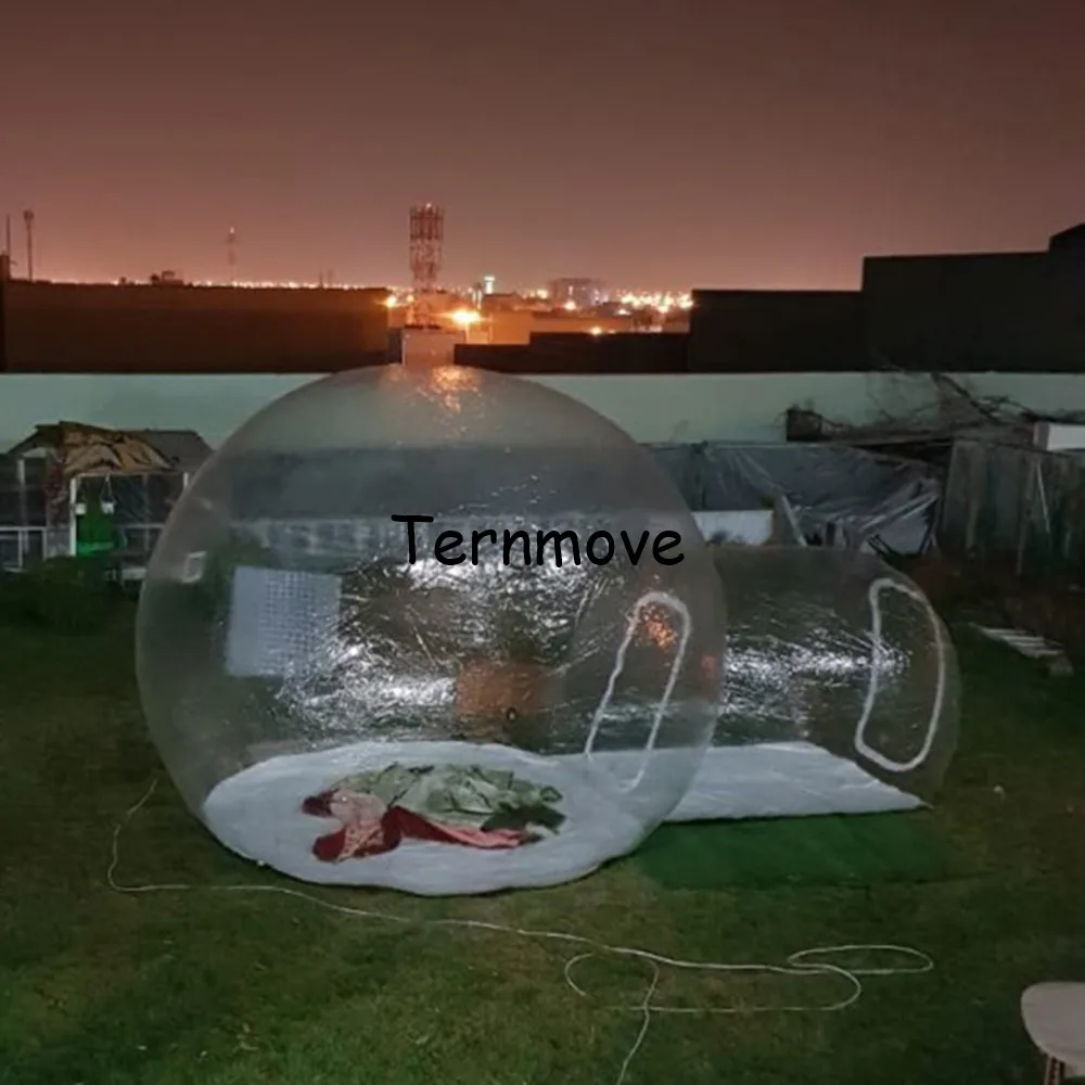 

Inflatable bubble hotel house tent,3-4 person outdoor camping dome tents,trade show and event tents,big party restaurant tent