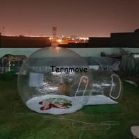 Inflatable bubble hotel house tent,3-4 person outdoor camping dome tents,trade show and event tents,big party restaurant tent