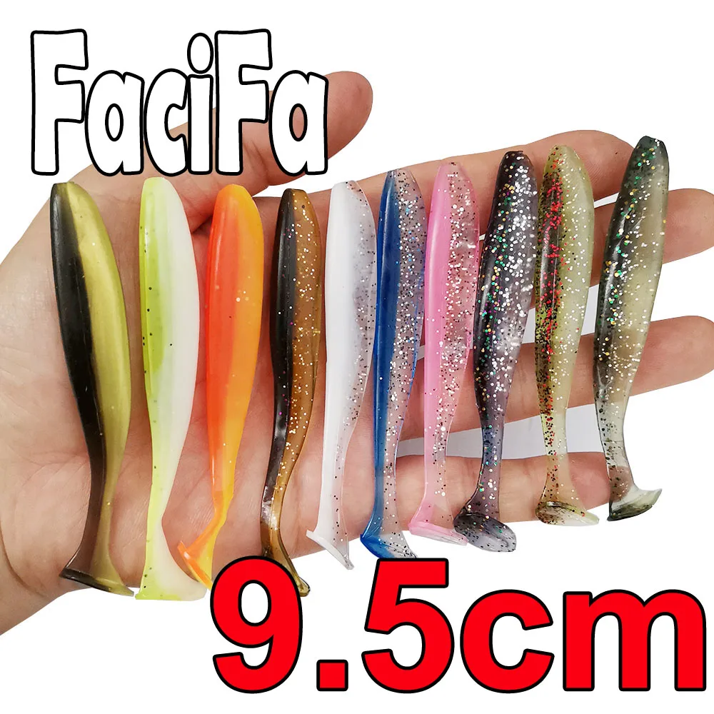 50 Uds señuelo suave cebo de silicona Shad Wobbler señuelo de pesca gusano de mar Swimbait Streamer señuelo de silicona spinnerbait accesorios de