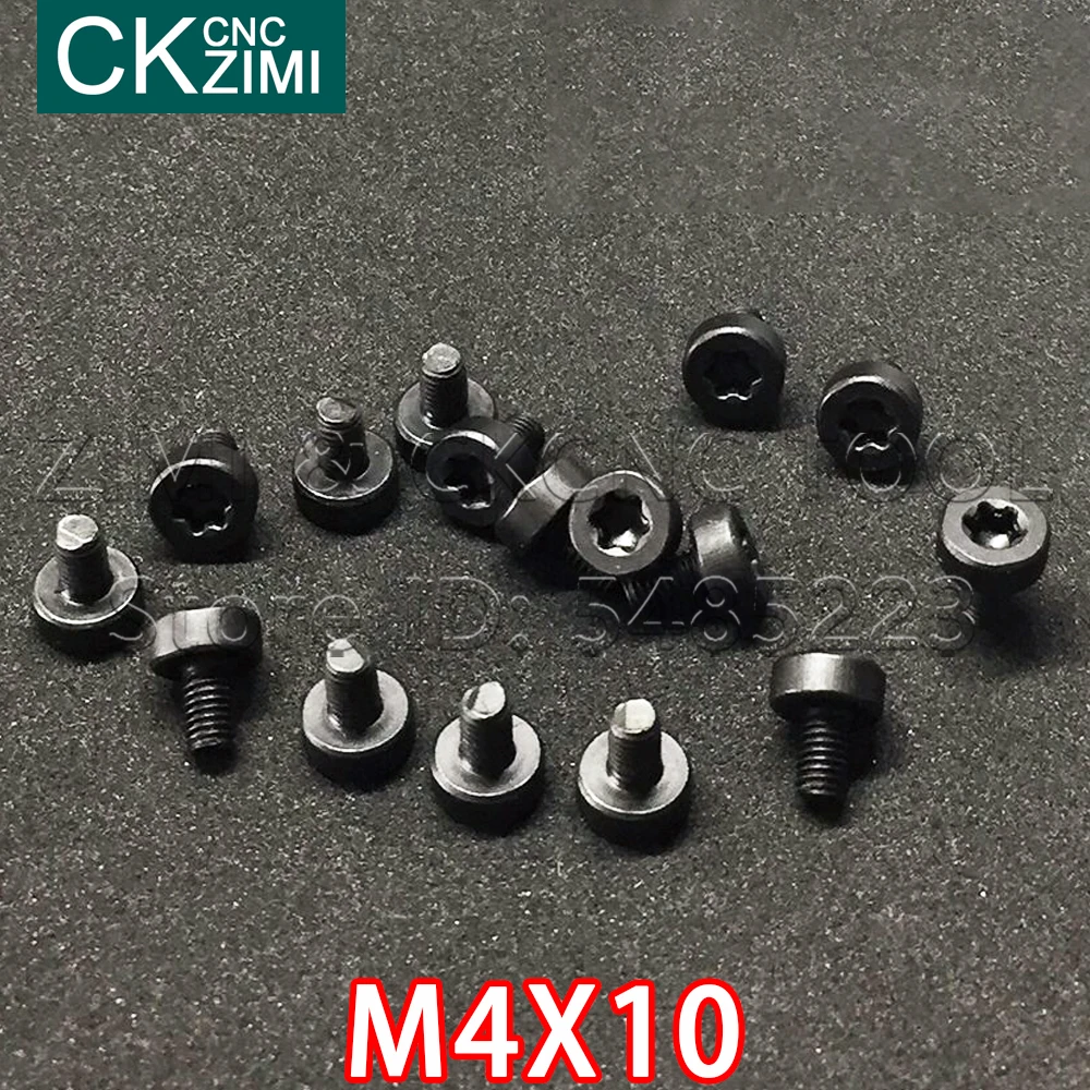 M4X10 CNC Alat Aksesoris Internal dan Eksternal Arbor Sisi Lubang Sekrup M4 * 10 Putaran Kepala Pengeboran Diri sekrup Phillips Sekrup