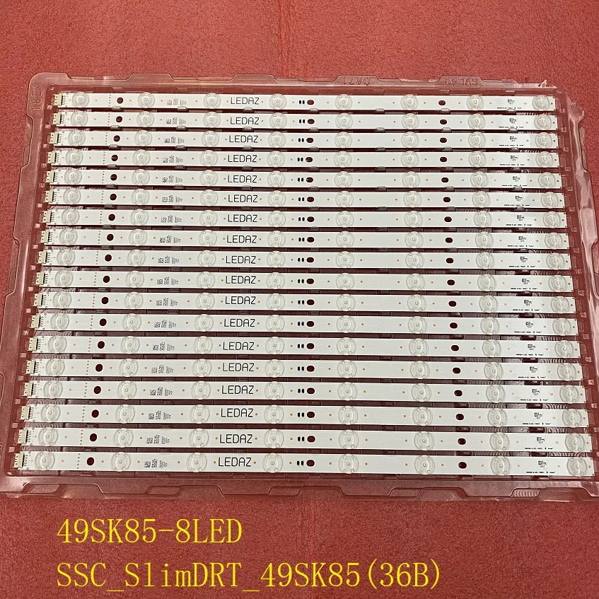 18pcs/set LED Backlight bar For TV 49SM9000PLA OLED55B9PLA 49SK8500PLA 49SK85-8LED SSC_SlimDRT_49SK85(36B) HC490DQ8-SLUA1-214X