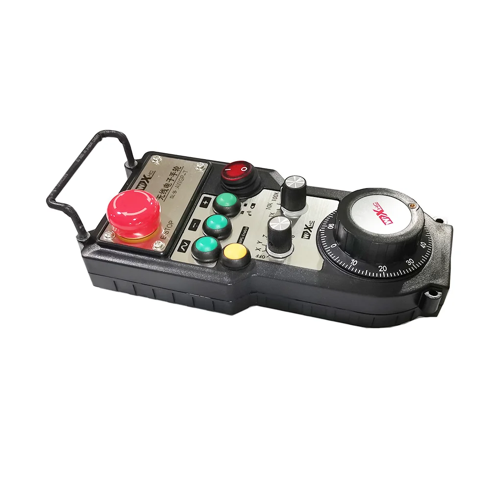 433MHZ 25PPR 100PPR CNC Machining Remote Handwheel CNC Lathe Controller Syntec MPG Manual Pulse Generator CNC Remote Controller