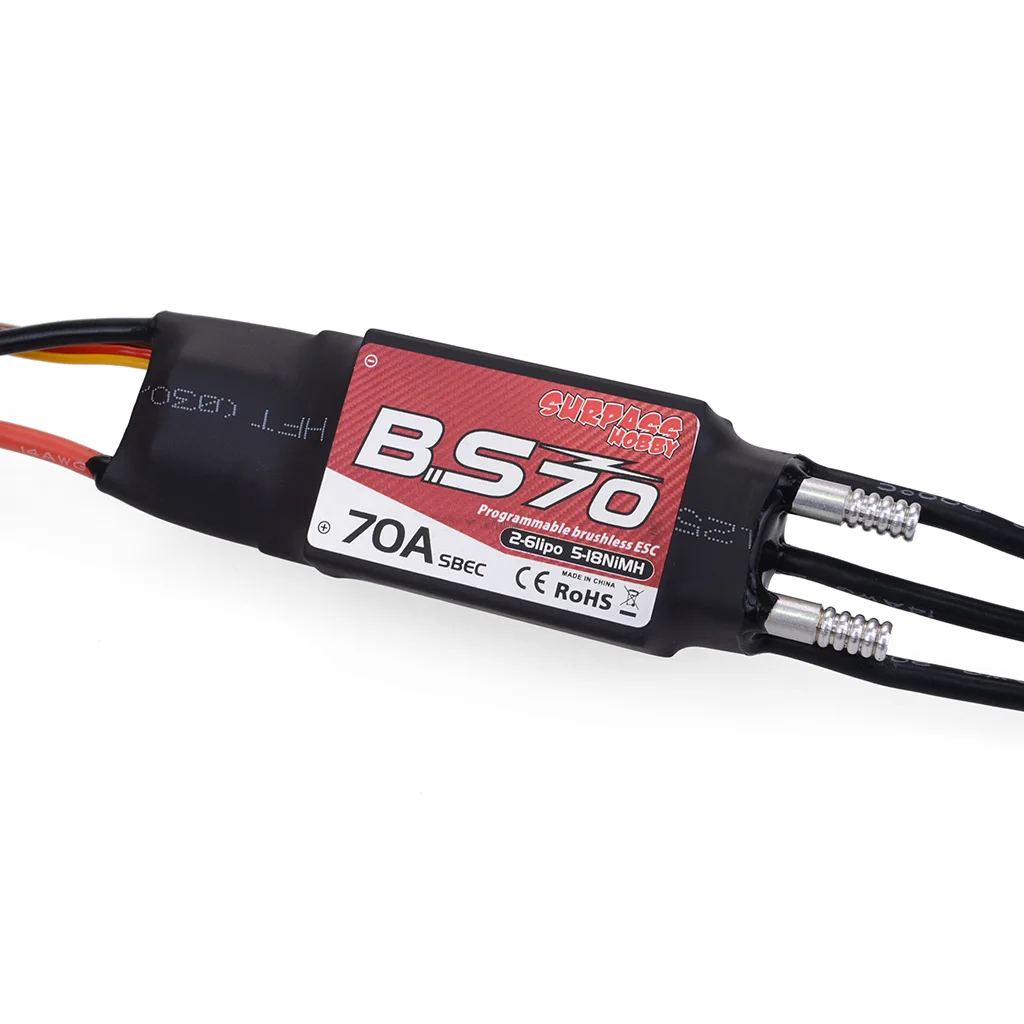 Waterproof 2958 3380KV Motor w/ Water Cooling Jacket & 70A Brushless ESC Programming Card For RC Boat RC Accessories