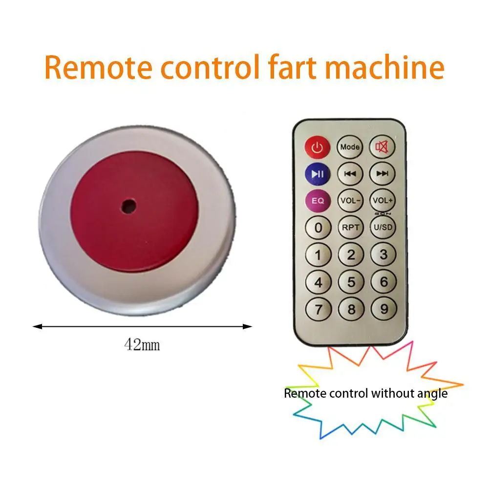 Remote Fart Machine Joke Prank Novelties Machine Sound Generator Spoof Toy Wireless Remote Control Fart Machine Remote Gag Gift